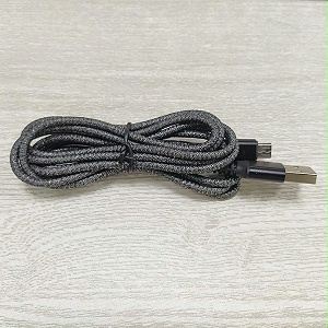 渔丝编织Micro USB数据线，USB Type-A数据线
